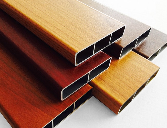 wooden powder coating